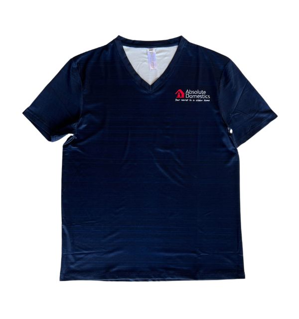Absolute Domestics - Men's Stretch Active Tee - Navy
