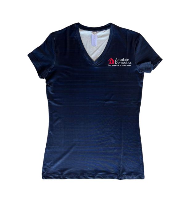 Absolute Domestics - Women's Stretch Active Tee - Navy