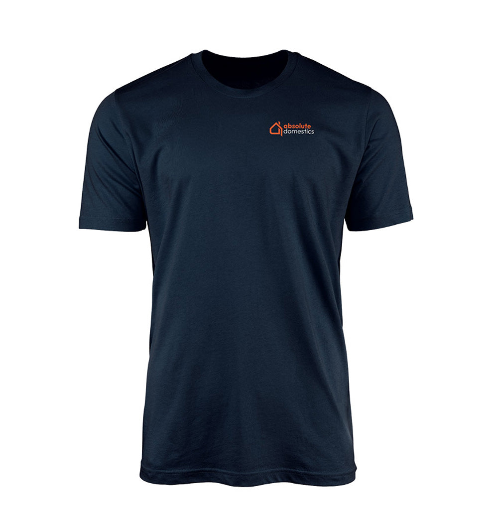 Absolute Domestics - Unisex Cotton T-Shirt - Navy