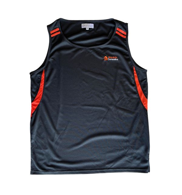 Absolute Domestics - Men's Singlet - Charcoal